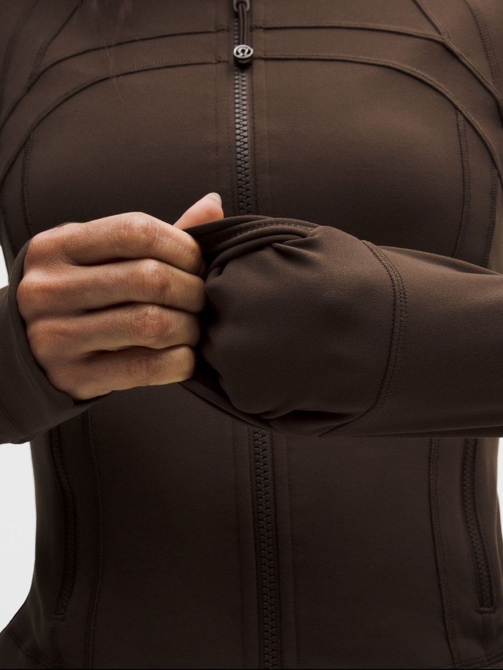 lululemon Dark Brown Cropped Define Jacket - Picture 4 of 10